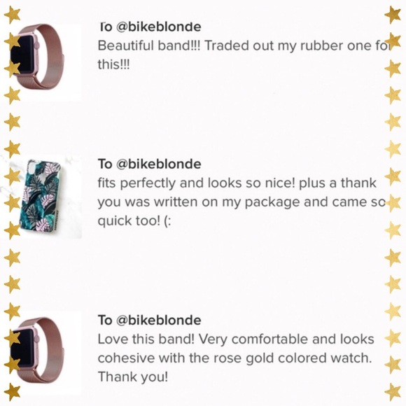 NEW Pink Rose Gold Stainless Band For Apple Watch - Picture 5 of 5